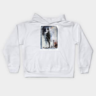 Baudelaire, under influence Kids Hoodie